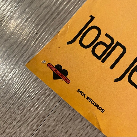 Vintage 1983 Joan Jett & The Blackhearts Album 34"x23" Promotional Poster - Picture 9 of 16